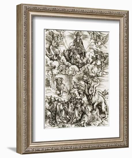 The Whore of Babylon-Albrecht Dürer-Framed Giclee Print