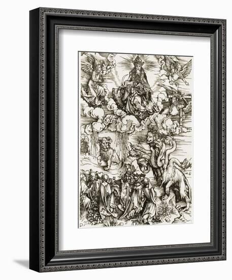 The Whore of Babylon-Albrecht Dürer-Framed Giclee Print