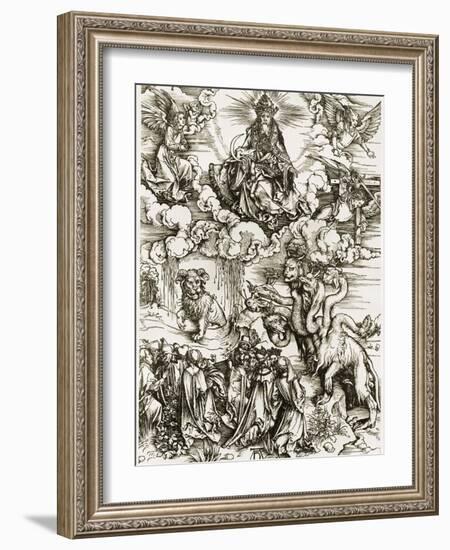 The Whore of Babylon-Albrecht Dürer-Framed Giclee Print