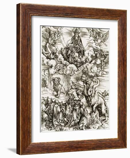 The Whore of Babylon-Albrecht Dürer-Framed Giclee Print