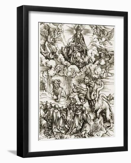 The Whore of Babylon-Albrecht Dürer-Framed Giclee Print