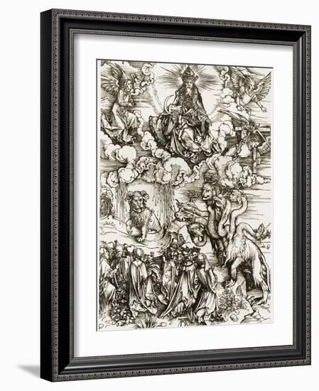 The Whore of Babylon-Albrecht Dürer-Framed Giclee Print