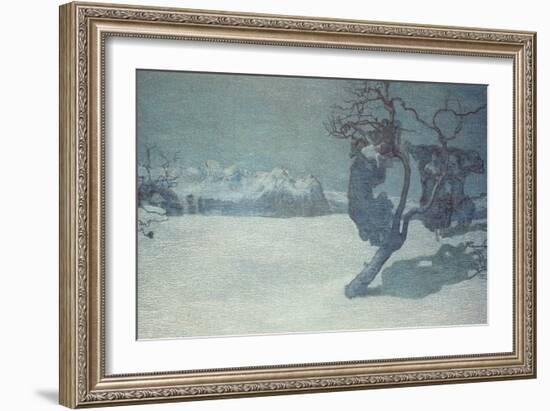 The Wicked Mother, 1897-Giovanni Segantini-Framed Giclee Print