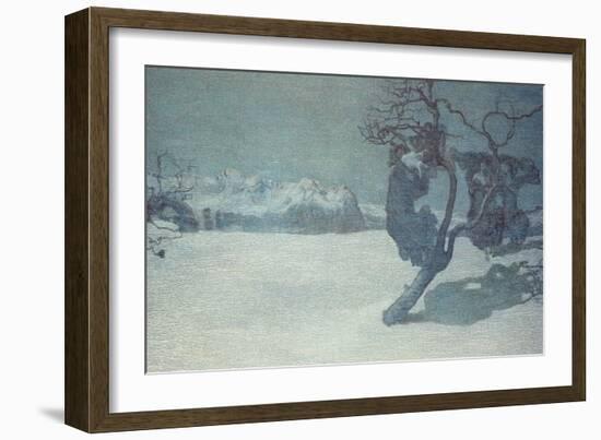 The Wicked Mother, 1897-Giovanni Segantini-Framed Giclee Print