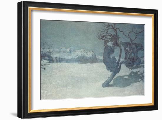 The Wicked Mother, 1897-Giovanni Segantini-Framed Giclee Print