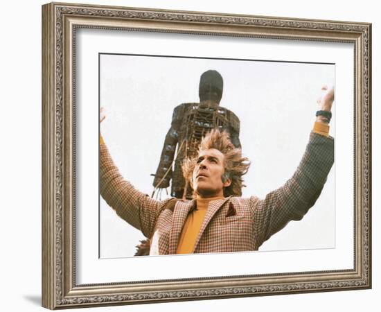 The Wicker Man, Christopher Lee, 1973-null-Framed Photo