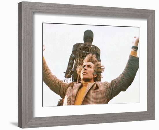 The Wicker Man, Christopher Lee, 1973-null-Framed Photo