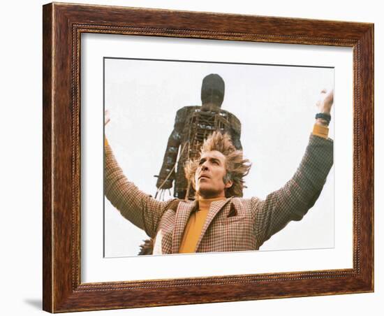 The Wicker Man, Christopher Lee, 1973-null-Framed Photo