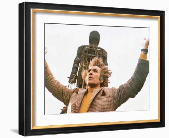 The Wicker Man, Christopher Lee, 1973-null-Framed Photo