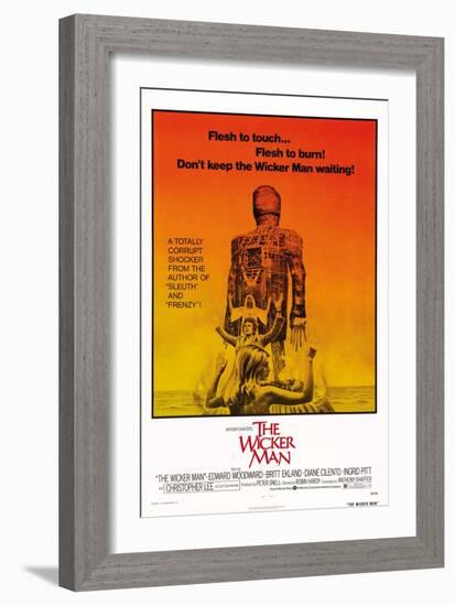 The Wicker Man, Diane Cilento, Christopher Lee, Britt Ekland, 1973-null-Framed Premium Giclee Print