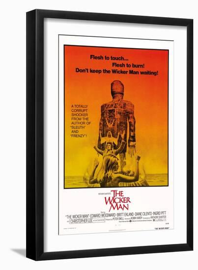 The Wicker Man, Diane Cilento, Christopher Lee, Britt Ekland, 1973-null-Framed Premium Giclee Print