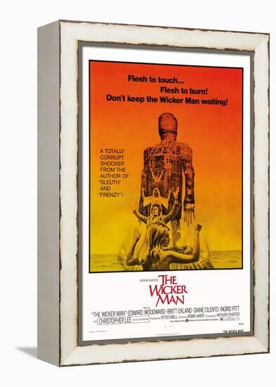 The Wicker Man, Diane Cilento, Christopher Lee, Britt Ekland, 1973-null-Framed Stretched Canvas