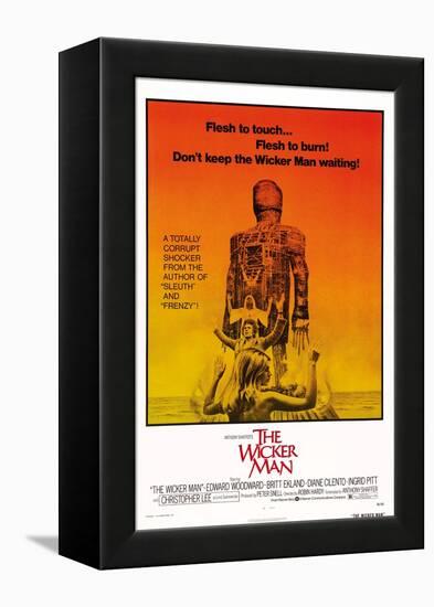 The Wicker Man, Diane Cilento, Christopher Lee, Britt Ekland, 1973-null-Framed Stretched Canvas