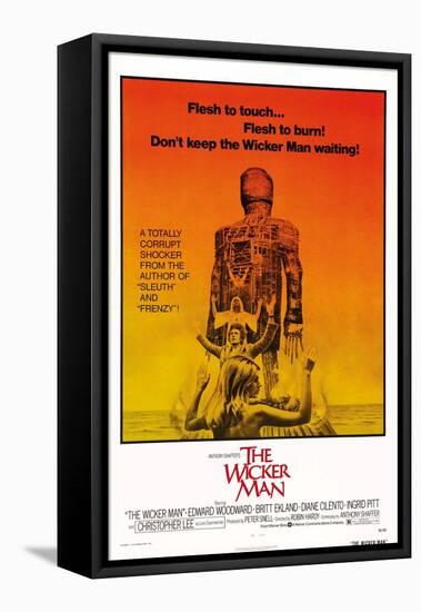 The Wicker Man, Diane Cilento, Christopher Lee, Britt Ekland, 1973-null-Framed Stretched Canvas