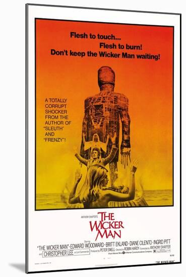 The Wicker Man, Diane Cilento, Christopher Lee, Britt Ekland, 1973-null-Mounted Art Print