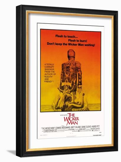 The Wicker Man, Diane Cilento, Christopher Lee, Britt Ekland, 1973-null-Framed Art Print