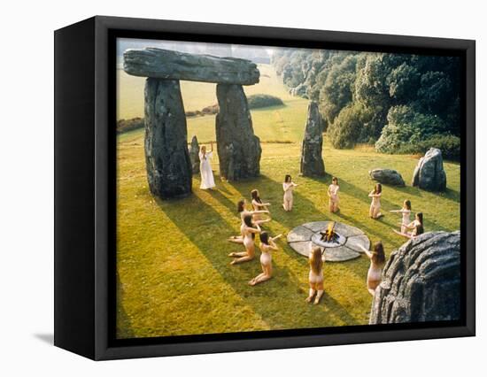 The Wicker Man-null-Framed Stretched Canvas