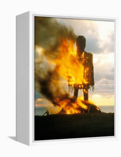 The Wicker Man-null-Framed Stretched Canvas