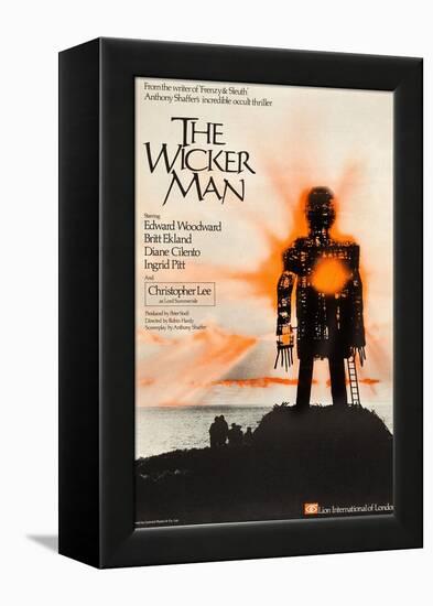 The Wicker Man-null-Framed Stretched Canvas