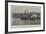 The Widening of London Bridge, Building the Temporary Structure-null-Framed Giclee Print