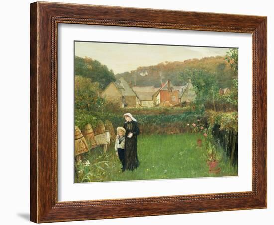 The Widow, 1895-Charles Napier Hemy-Framed Giclee Print