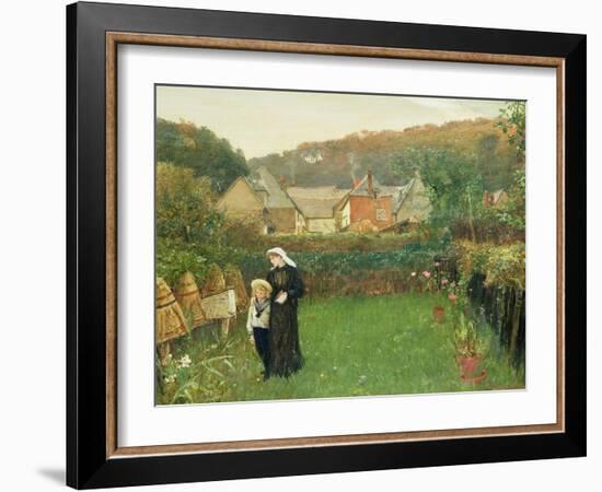 The Widow, 1895-Charles Napier Hemy-Framed Giclee Print