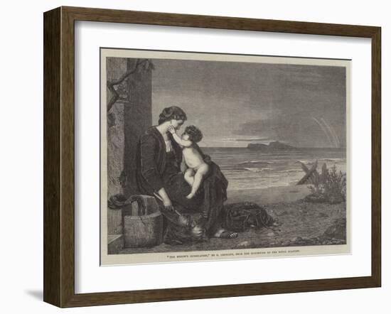 The Widow's Consolation-null-Framed Giclee Print