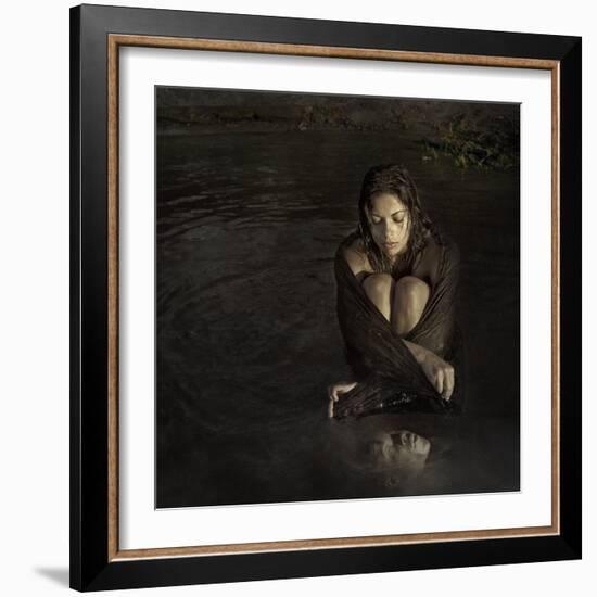 The Widow-Istvan Kadar-Framed Photographic Print