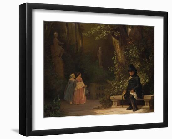 The Widower, 1844-Carl Spitzweg-Framed Giclee Print