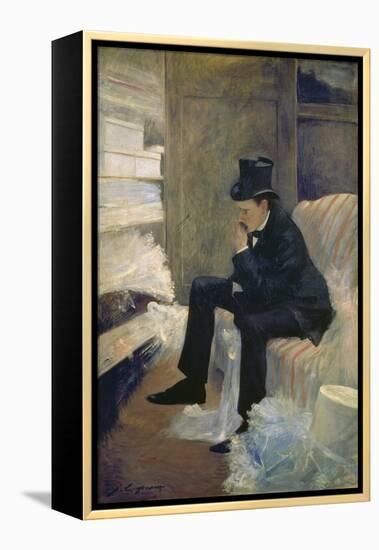 The Widower-Jean Louis Forain-Framed Premier Image Canvas