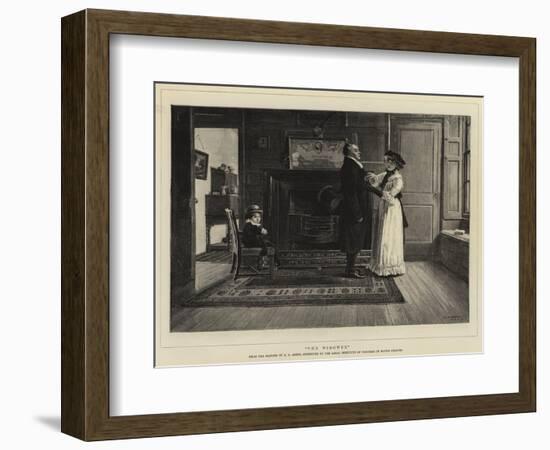 The Widower-Edwin Austin Abbey-Framed Giclee Print