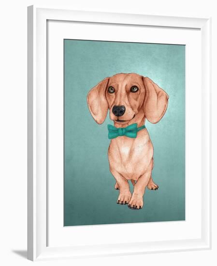 The Wiener Dog-Barruf-Framed Art Print
