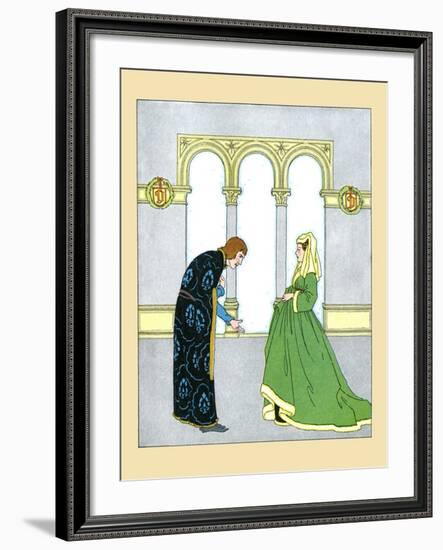 The Wife And Servant-Maud & Miska Petersham-Framed Art Print