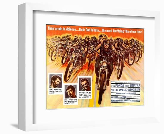 The Wild Angels, 1966-null-Framed Premium Giclee Print