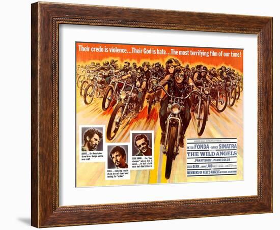 The Wild Angels, 1966-null-Framed Art Print