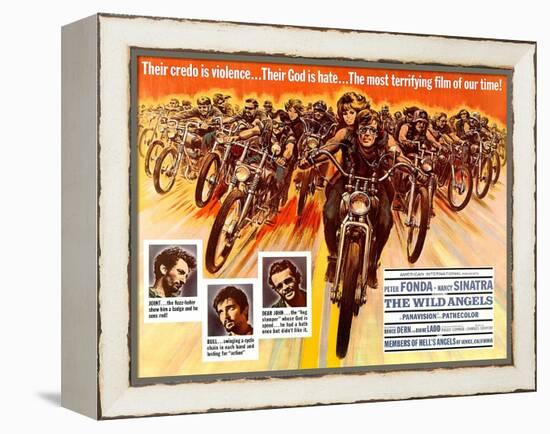 The Wild Angels, 1966-null-Framed Stretched Canvas
