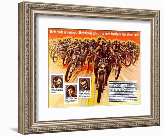 The Wild Angels, 1966-null-Framed Art Print