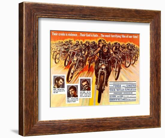 The Wild Angels, 1966-null-Framed Art Print