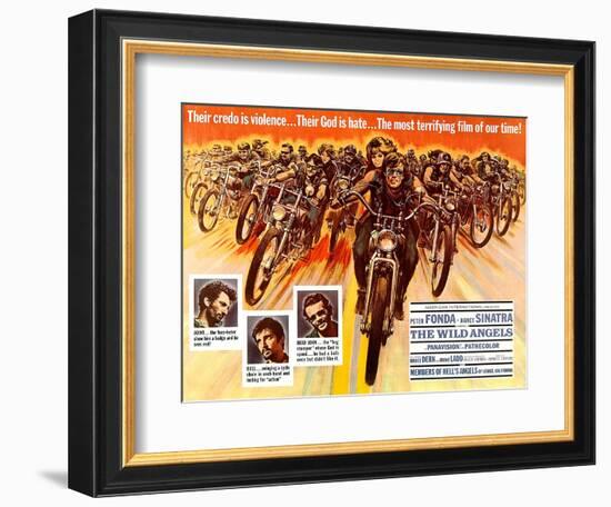 The Wild Angels, 1966-null-Framed Art Print