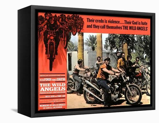 The Wild Angels, Peter Fonda, 1966-null-Framed Stretched Canvas