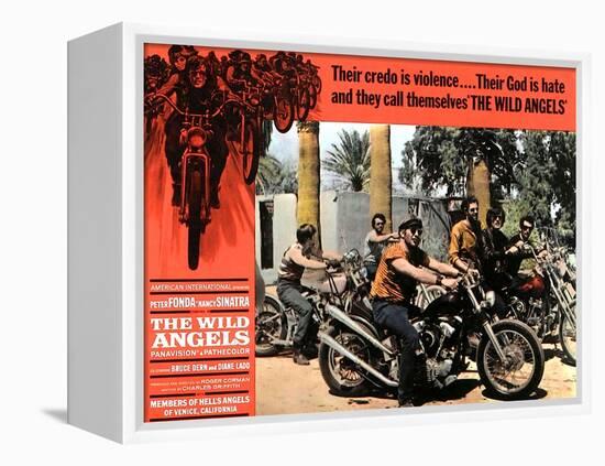 The Wild Angels, Peter Fonda, 1966-null-Framed Stretched Canvas