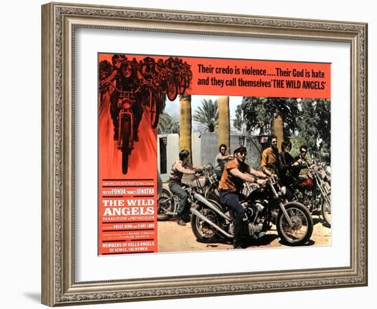 The Wild Angels, Peter Fonda, 1966-null-Framed Art Print