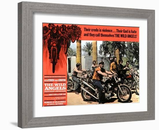 The Wild Angels, Peter Fonda, 1966-null-Framed Art Print