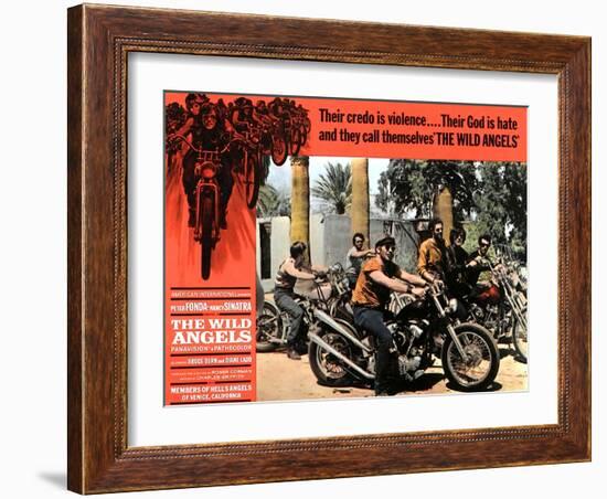 The Wild Angels, Peter Fonda, 1966-null-Framed Art Print