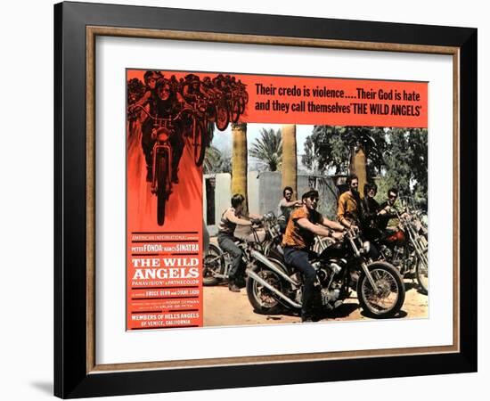 The Wild Angels, Peter Fonda, 1966-null-Framed Art Print