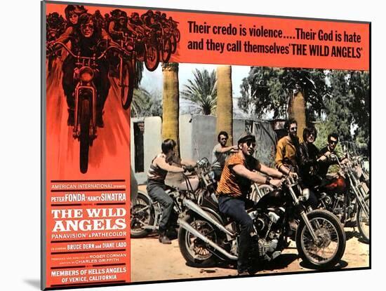 The Wild Angels, Peter Fonda, 1966-null-Mounted Art Print