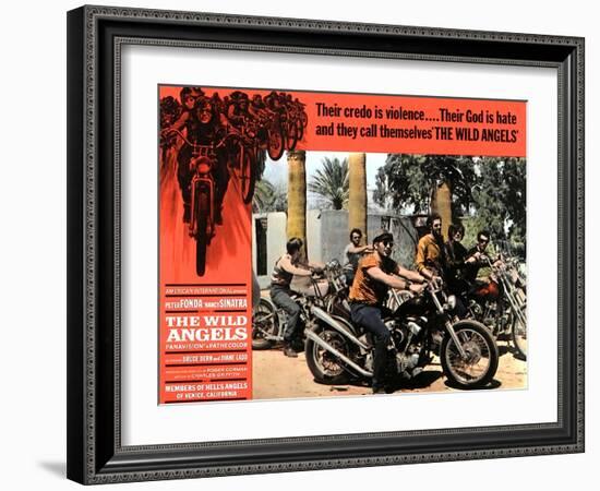 The Wild Angels, Peter Fonda, 1966-null-Framed Art Print