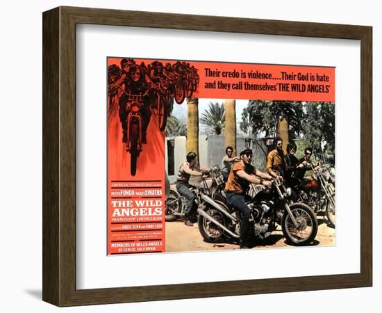 The Wild Angels, Peter Fonda, 1966-null-Framed Art Print