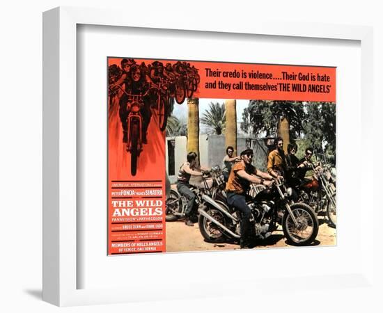 The Wild Angels, Peter Fonda, 1966-null-Framed Art Print