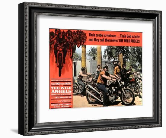 The Wild Angels, Peter Fonda, 1966-null-Framed Art Print